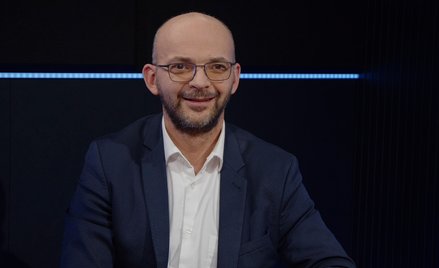 Gościem Przemysława Tychmanowicza był Sobiesław Kozłowski, dyrektor w Noble Securities. Fot. mat. pr