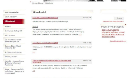 ePUAP nie działa, a informacji brak