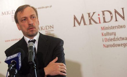 Minister kultury Bogdan Zdrojewski