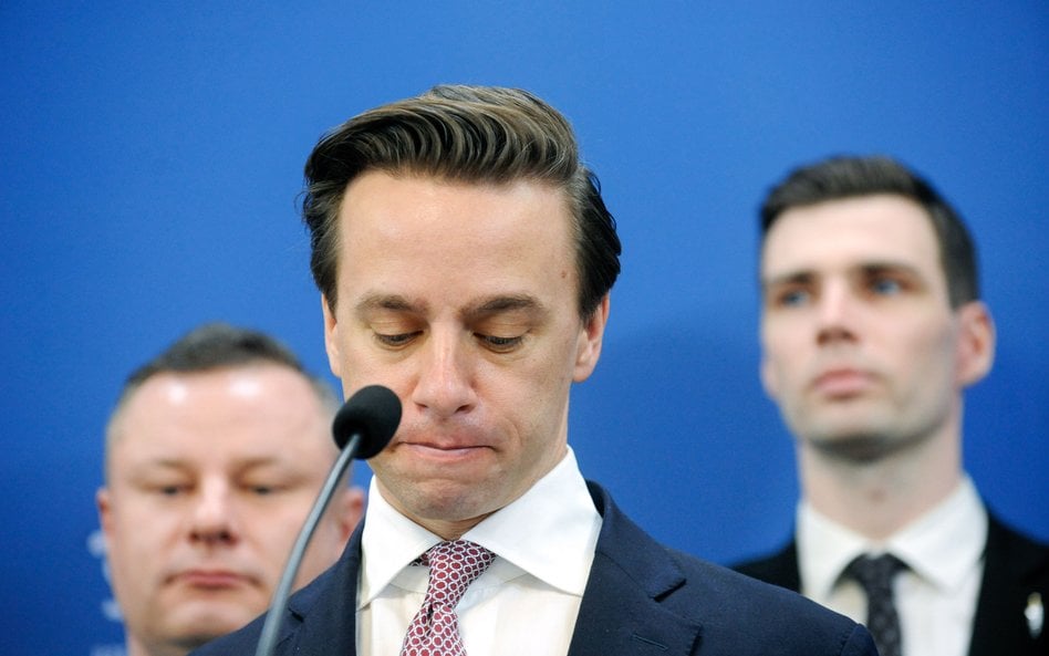 Lider Konfederacji, wicemarszałek Sejmu Krzysztof Bosak