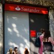 Spadek zysku Santandera