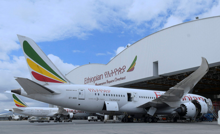 Etiopski samolot przegapił lądowanie, gdy dwaj piloci zasnęli za sterami