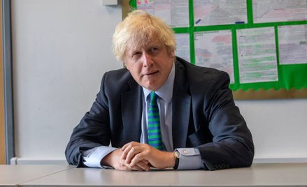 Premier Wielkiej Brytanii Boris Johnson