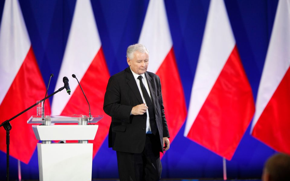 Prezes PiS Jarosław Kaczyński