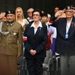 81. rocznica Godziny „W” w parku Wolności. Od lewej: Jerzy Łakomski, ps. Kajtek, Danuta Dworakowska,