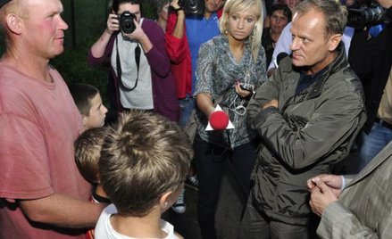 Superman Tusk walczy z nawałnicami