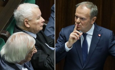 Jarosław Kaczyński i Donald Tusk