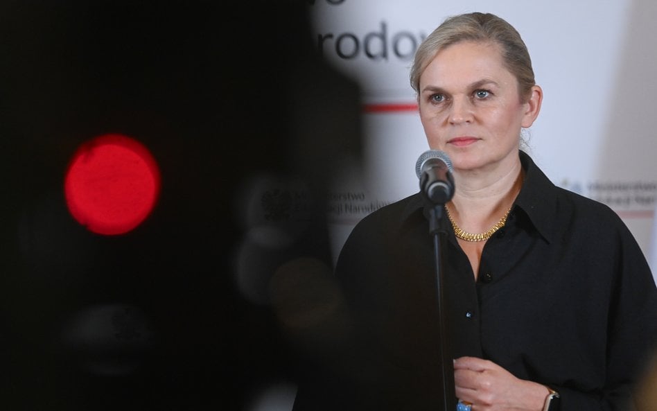 Minister edukacji Barbara Nowacka