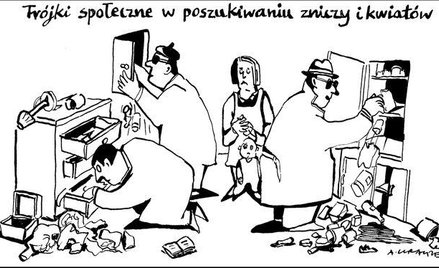 Komentarz rysunkowy. Trójki społeczne