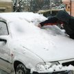 Może być mandat za śnieg na dachu