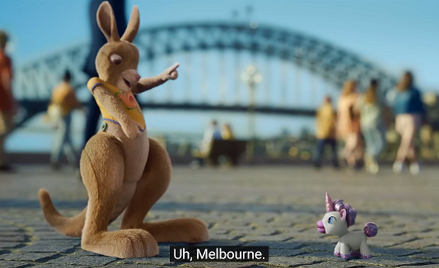 Kangur Ruby promuje Australię. Ma w tym udział polska firma Platige Image