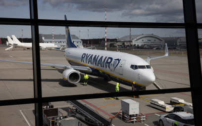 Polityczna wpadka w samolocie Ryanair lecącym do Tel Awiwu