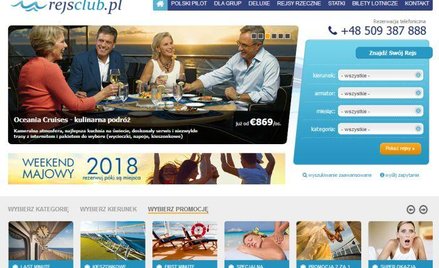 Upadło biuro podróży Rejsclub.pl