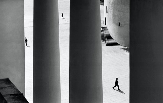 Romualdas Rakauskas, „Wilno” (z cyklu „Wilno w dni powszednie”), 1964 r.