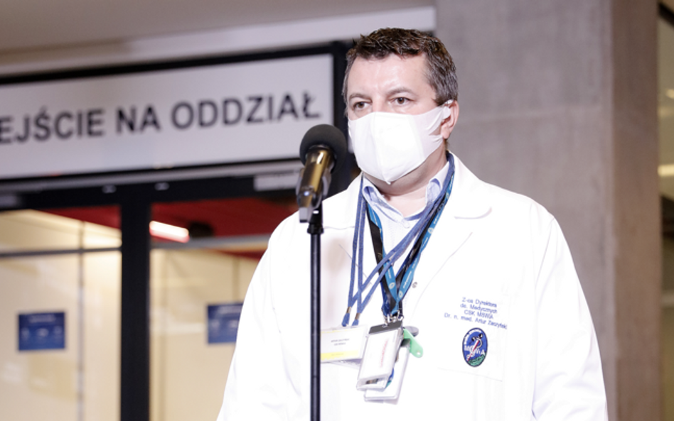 Szef szpitala na Narodowym: Jesteśmy gotowi, ale nie dzwonią