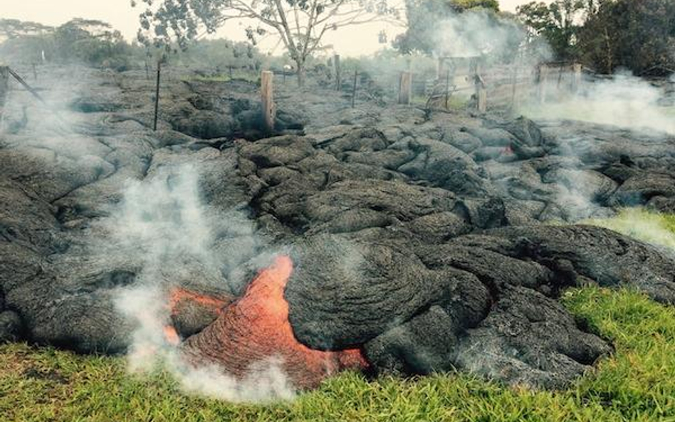 Hawaje: Lawa zalewa Big Island