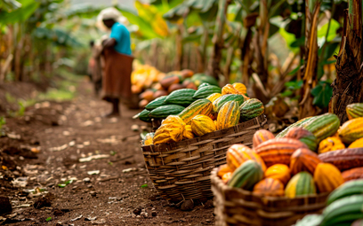 Za wzrost cen kakao na rynkach odpowiadają przede wszystkim problemy dotyczące uprawy kakaowców w Af