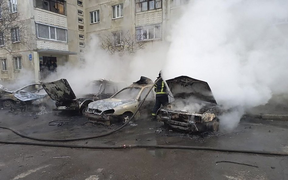 Charków. Rodzina żywcem spalona w samochodzie w wyniku rosyjskiego ostrzału