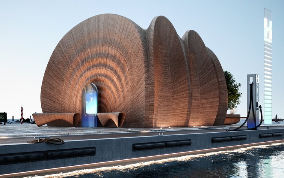 Stacje powstaną z wydrukowanych w technologii 3D bloków z niskoemisyjnego betonu.