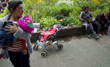 Romowie w Saint-Étienne