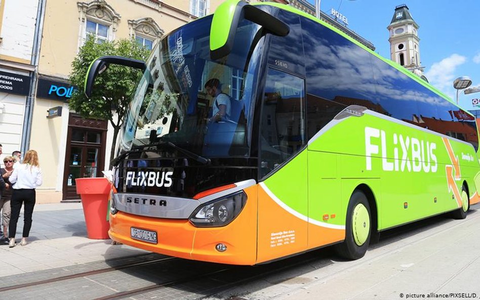 Autokar Flixbusa w Chorwacji