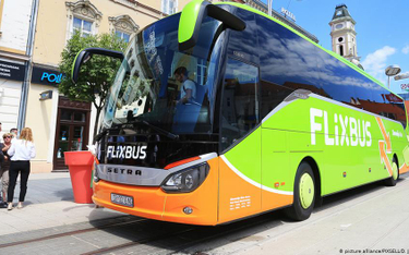 Autokar Flixbusa w Chorwacji