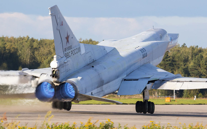 Rosyjski samolot bombowy dalekiego zasięgu Tu-22M3 (fot. ilustracyjna)