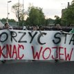 Protest kibiców Legii Warszawa