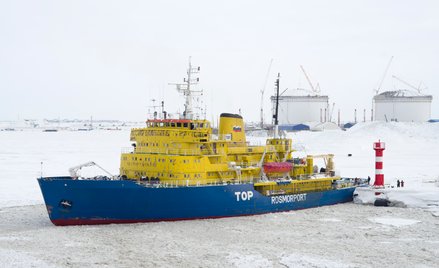 Rosyjski lodołamacz wezwał pomoc u wybrzeży Norwegii