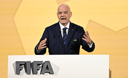 Przewodniczący FIFA Gianni Infantino