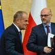 Donald Tusk i Maciej Berek
