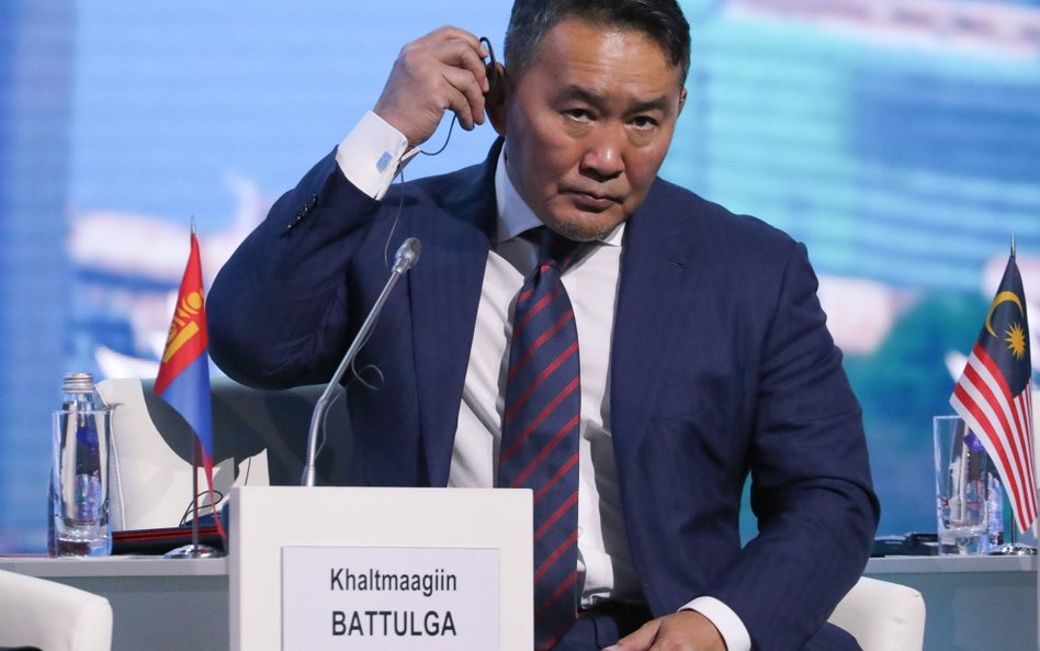 Były prezydent Mongolii Khaltmaa Battulga