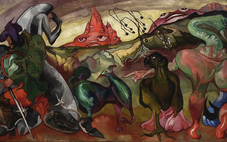 tanisław Ignacy Witkiewicz „Fantazja – Bajka”, 1921–1922, olej na płótnie