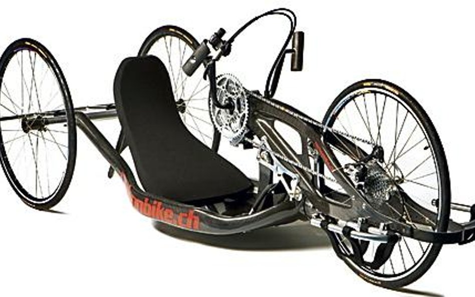 Handbike Jetstream rower wyczynowy dla niepełnosprawnych. Wzór Roku 2009