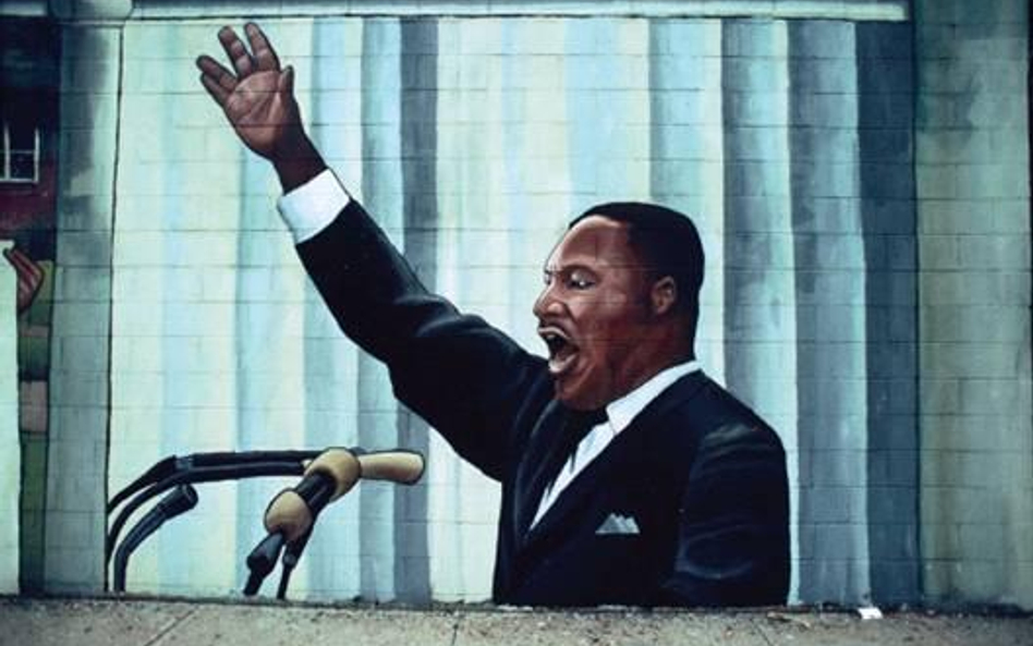 Mural; Martin Luther King Jr., National Historic Site Atlanta/mat. Ambasady USA