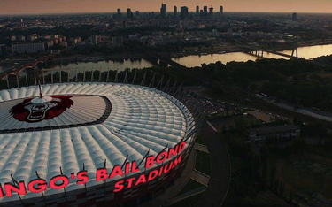 Kadr z najnowszego teledysku Katy Perry ze Stadionem Narodowym w Warszawie