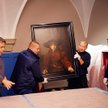 „Dziewczyna w ramie obrazu” Rembrandta tuż po dotarciu na zamek. Dzieła do galerii przekazała Karoli