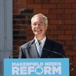 Lider brytyjskiej partii Reform UK, Nigel Farage