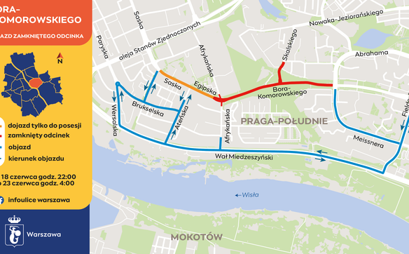 Remonty ulic na Pradze-Południe