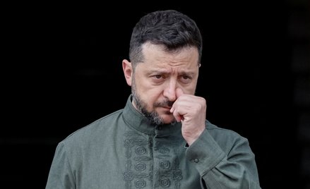 Prezydent Ukrainy Wołodymyr Zełenski.