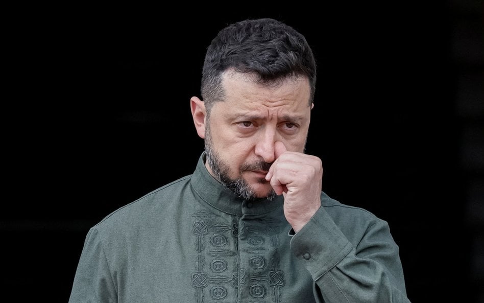 Prezydent Ukrainy Wołodymyr Zełenski.