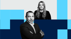 Tomasz Krzyżak, sekretarz redakcji magazynu „Plus Minus” i Daria Chibner, redaktor prowadząca magazy