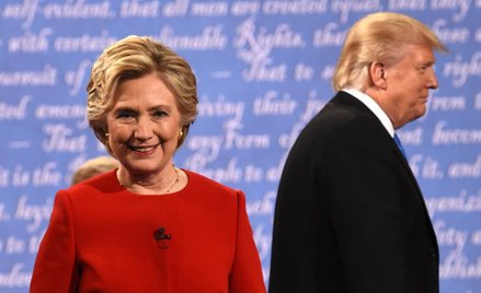 Giełdy uznały, że Clinton pokonała Trumpa