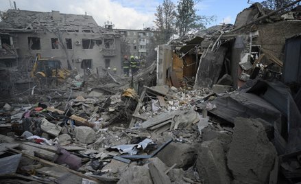 Dnipro po rosyjskim nalocie