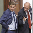 Wiceminister Bartosz Kownacki i odwołany przy okazji rekonstrukcji rządu szef MON Antoni Macierewicz
