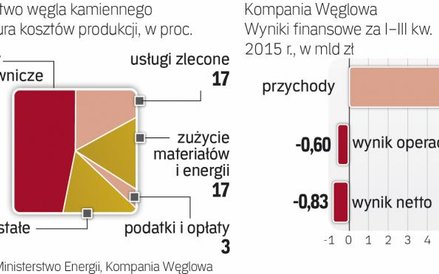 Potężna strata węglowej spółki