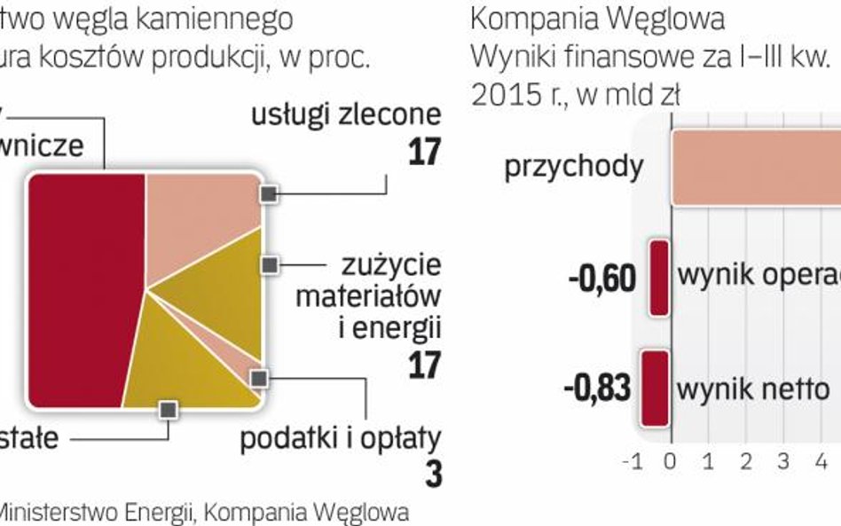 Potężna strata węglowej spółki