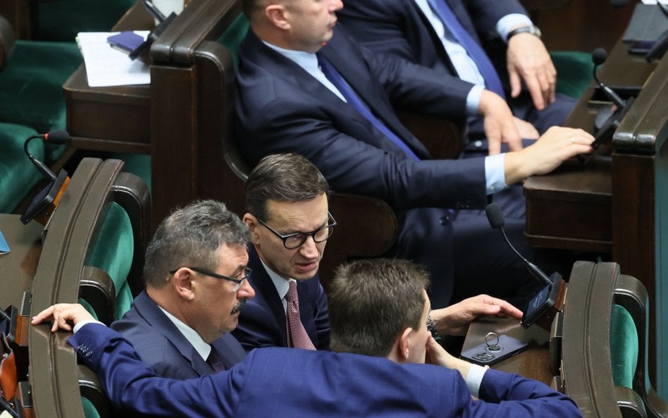Wiadomo, gdzie w Sejmie usiądzie Mateusz Morawiecki i jego Rozwój Plus