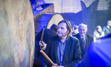 Projekt "Puls wolności" w wykonaniu Orkiestry Wielkich Bębnów towarzyszył festiwalowi w Gdyni.