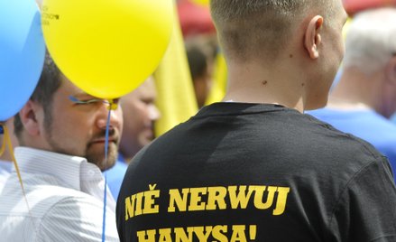 Kandydatka SLD w imieniu Polski wita... Ślązaków